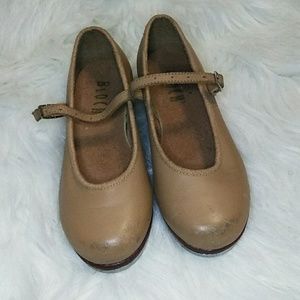 Girls Leather tap shoes by Bloch size 11.5